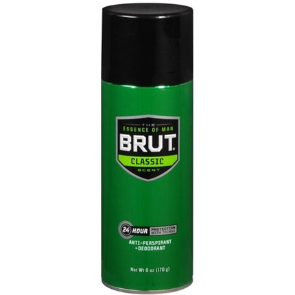 BRUT Classic Anti-Perspirant Deodorant Spray 6oz - Pack of 4