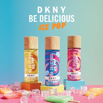 DKNY Be Delicious Ice Pop Fragrance Mist for Women Citrus Splash 8.4 Fl Oz