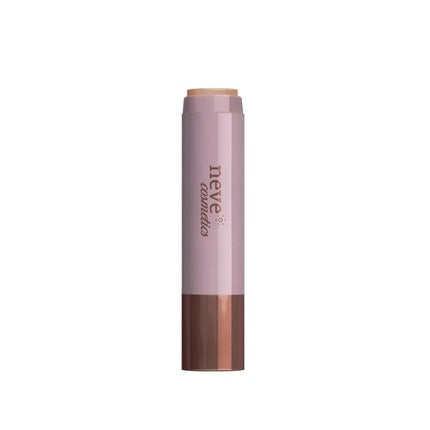 Neve Cosmetics Caramel Brown Stick Bronzer with Velvety Matte Finish and Integrated Star System Sponge - Savannah