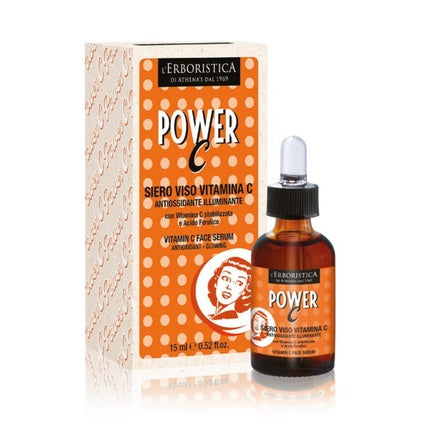 Erboristica Vintage Power C Face Serum With Vitamin C 15ml