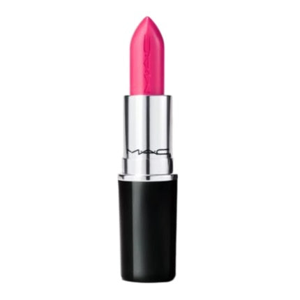 MAC Lustreglass Lipstick 559 No Photos Bright Coral Pink 0.10 oz 3g