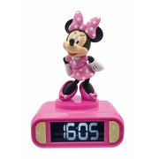 Lexibook Minnie 3d Digital Alarm Clock & Night Light
