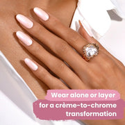 Londontown Nail Polish Topper Chrome Glaze Enhanced Color Long Lasting