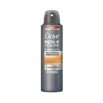DOVE Men+Care Elements Talc Mineral and Sandalwood Deodorant Spray for Men 150ml