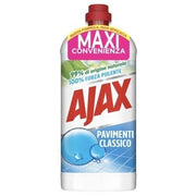 12 Pz Ajax Detersivo Per Pavimenti 1250ml Fragranza Classica
