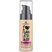 essence I LOVE FLAWLESS SKIN Foundation No. 30 Long-lasting Mattifying Instant Result Vegan Oil-free UVA and UVB Filter SPF 20 Fragrance-free 30ml