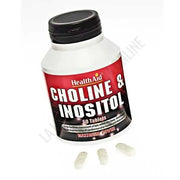 Health Aid Cholineinositol 250 Mg 60 Tablets Dietary Supplement