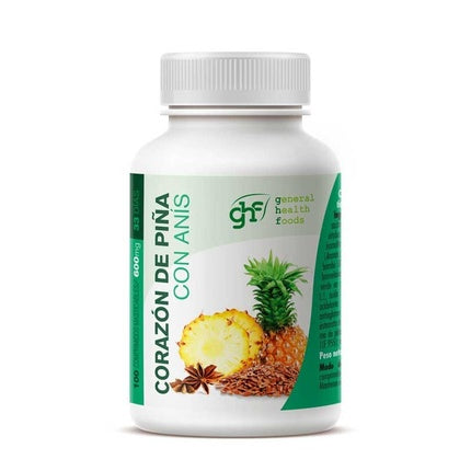 Ghf Chewable Pineapple Heart 600mg 100 Tablets