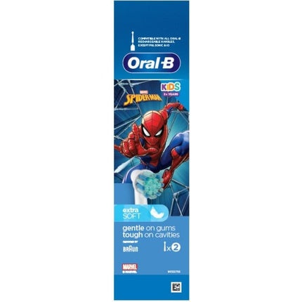 Oral B Pro Kids 3+ Spiderman Replacement for Electric Toothbrush