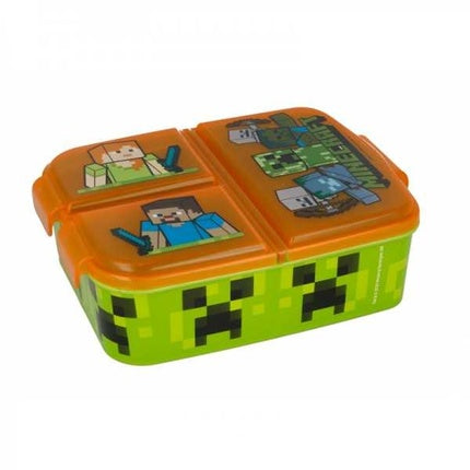 Minecraft Multi Compartment Sandwich Box