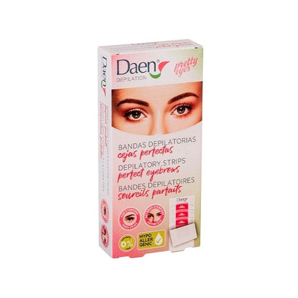 Daen Depilatory Strips For Perfect Eyebrows