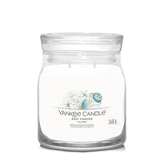 Yankee Candle Baby Powder Signature Candle Aromatic Candle In Medium Signature Glass 368 G