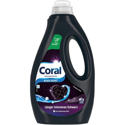 Coral Liquid Detergent Black Velvet Color for Longer Intensive Use