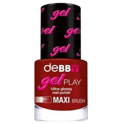 Debby Gel Play Nail Enamel 10, Red Carpet