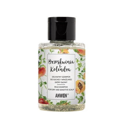 Anwen Shampoo For Dry And Sensitive Scalp Peach & Coriander, 50 Ml