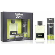 Reebok Inspire Your Mind Gift Set Eau De Toilette 100 Milliliters And Deodorant Spray 150 Milliliters