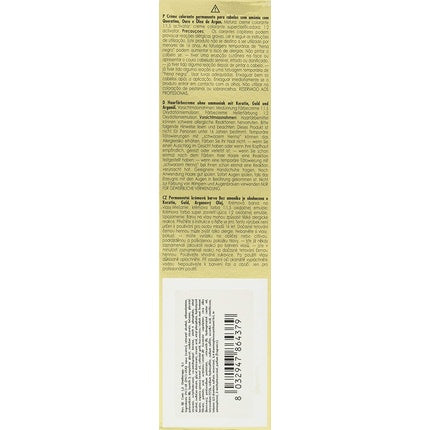 Fanola Oro Therapy Color Keratin Puro 6.1 Dark Ash Blonde 100ml