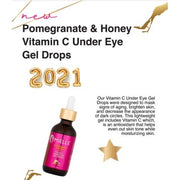 Mielle Organics Pomegranate & Honey Vitamin C Drops 2 Fl Oz