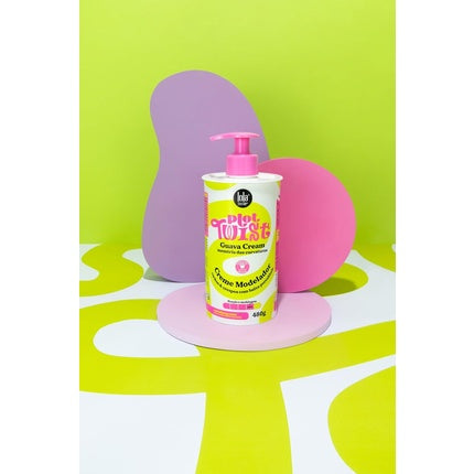 Lola Cosmetics Plot Twist Guava Cream Modeling Cream for Definition & Control with Guava Butter for Soft, Shiny Hair Natural Ingredients Paraben & Silicone Free 480g