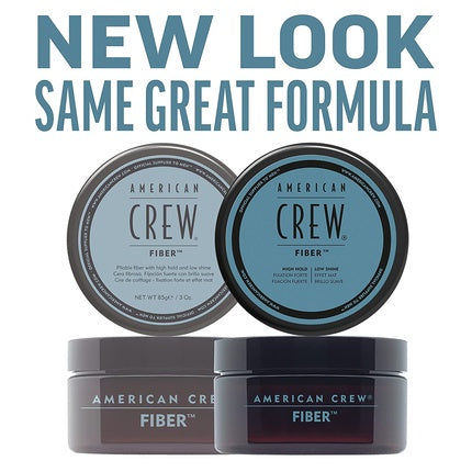 American Crew Men's Hair Fiber 3oz - High Hold Low Shine