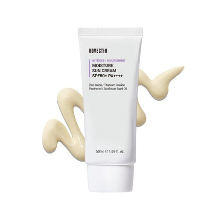 Rovectin Intense Moisture Sun Cream Deep Moisturize Mineral Sunscreen UV
