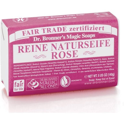 Dr. Bronner's Magic Soap Rose 140g