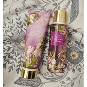 Victoria's Secret Crushed Petals Fragrance Mist And Lotion Set Full Size