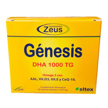 Zeus Genesis Dha Tg 1000 30 Caps