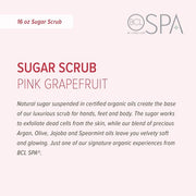 BCL SPA Sugar Scrub Pink Grapefruit 454g 16 Ounce