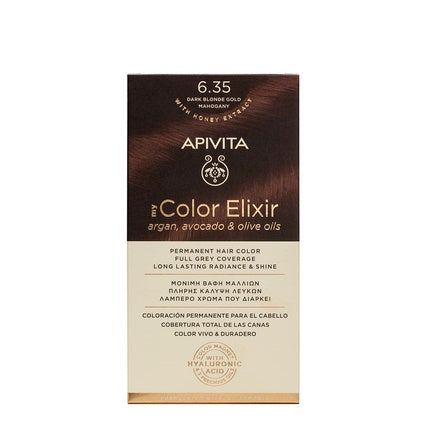 Apivita My Color Elixir 635 Dark Blonde Mahogany Gold Professional Hair Care