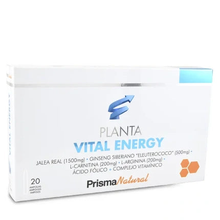 Prisma Natural Prisma Nat Plantavital Energy 20 Ampoules 10ml