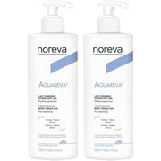 Noreva Aquareva 24h Moisturizing Body Cream 400ml - Pack of 2