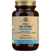 Solgar Formula VM-Prime for Adults 50 Plus Tablets - Daily Health and Wellbeing - Smaller Easier-To-Swallow Tablets - Vegan and Gluten Free