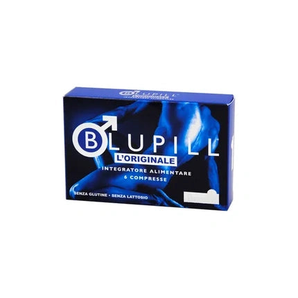 Cantassium Benessere 1968 Srl Blupill Supplement For Male Physical Performance 6 Tablets