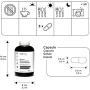 Glucosamine with Chondroitin 365 Capsules with MSM, Boswellia Serrata, and Quercetin Natural Anti-Inflammatory for Joint Pain and Inflammation - Strengthens Bones and Cartilage