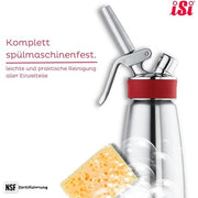 iSi Gourmet Whip Plus Cream Dispenser 500ml Stainless Steel