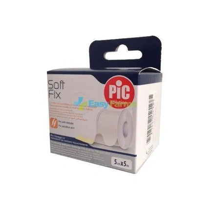 Pikdare Pic Soft Fix Bandage On Roll Non-Woven Fabric For Delicate Skin 5x500 Cm
