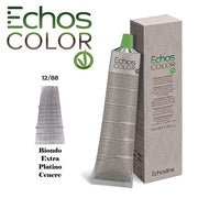 New Echos Color 12.88 Extra Platinum Blonde Ash Color Cream without PPD and Resorcinol 100ml