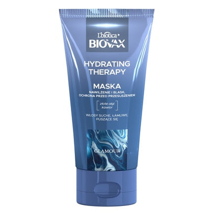 L'Biotica Biovax Glamour Hydrating Therapy Moisturizing Hair Mask 150ml