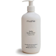 Mushie Baby Body Lotion Organic Moisturizing Fragrance Free 400ml