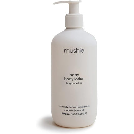 Mushie Baby Body Lotion Organic Moisturizing Fragrance Free 400ml