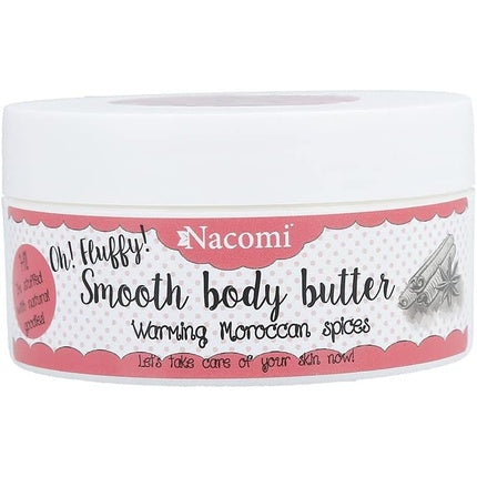 Nacomi Smooth Body Butter Warming Moroccan Spices 100g with Argan Oil