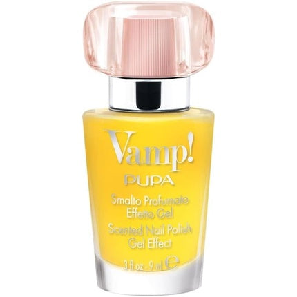 Pupa Vamp! Scented Gel Effect Nail Polish 109 Brilliant Yellow