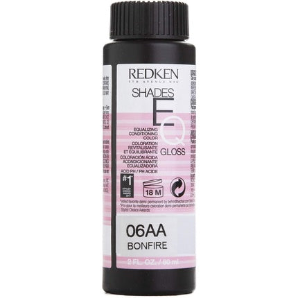 Redken Shades EQ 60ml All Shades of Hair Color 06aa Bonfire