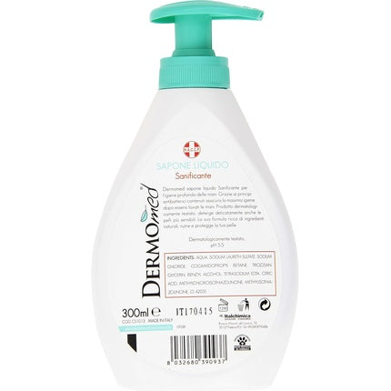 Dermomed Liquid Soap Unscented with Triclosan