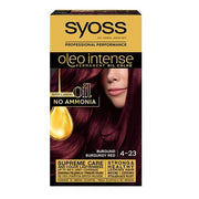 Syoss Oleo Intense Permanent Hair Color With Oils 4-23 Burgundy Red