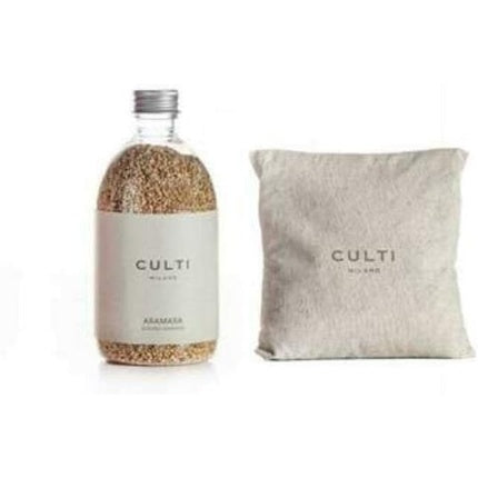 Culti Milano Aramara Scented Cushion with Cassis Leaves and Rose Fragrance 240g