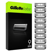 Gillette Gillettelabs Razor Blades - Green/Black - 9 Pieces
