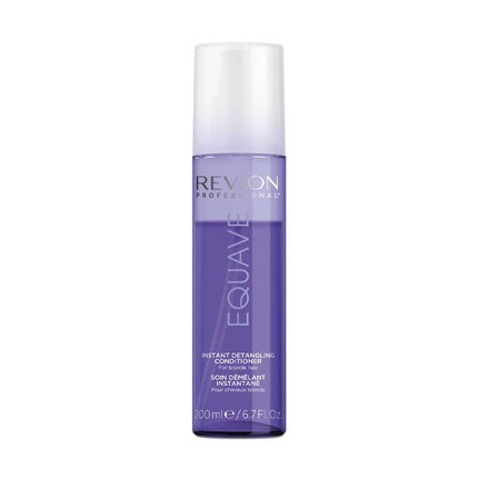 Revlon Equave Instant Detangling Conditioner For Blonde Hair 200ml Antibrassiness Formula