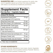 Solgar Herbal Female Complex 50 Vegetable Capsules Standardized Full Potency Non-GMO Vegan Kosher Gluten Free Dairy Free